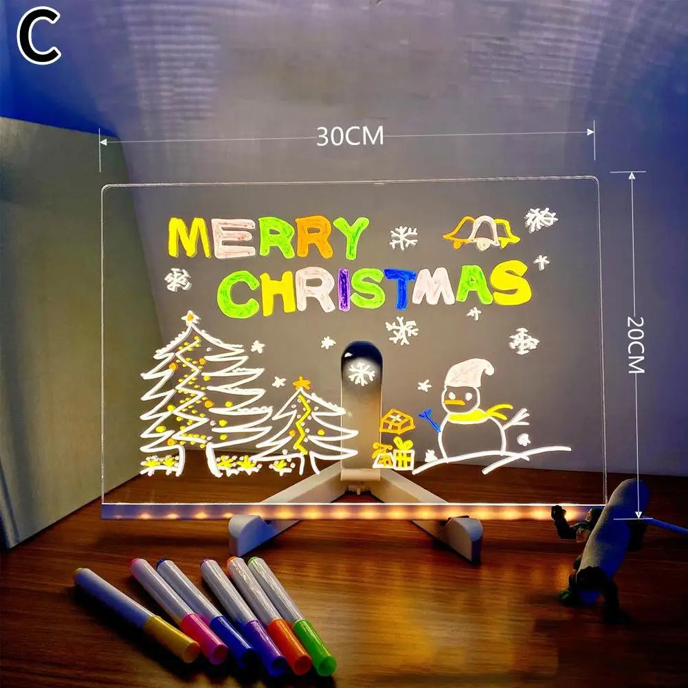 LED Acrylic Message & Note Board