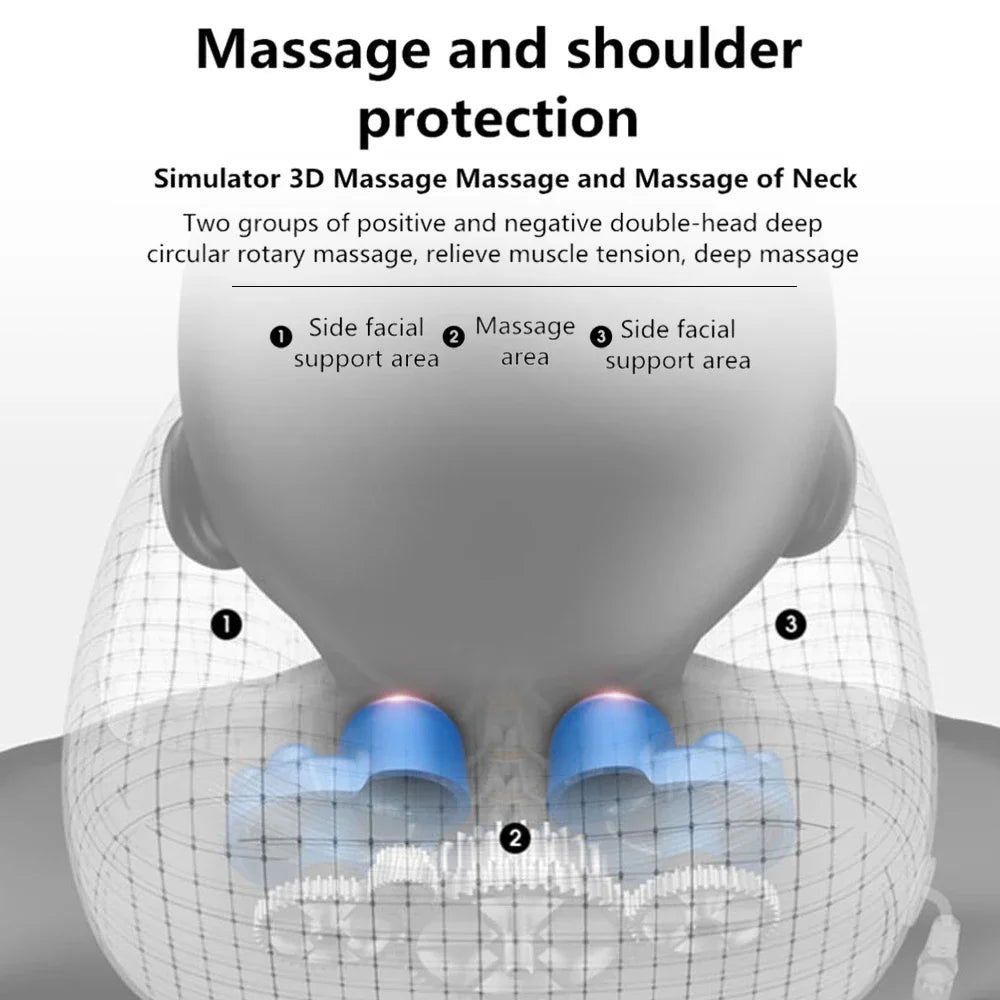 Travel Neck Pillow Massager