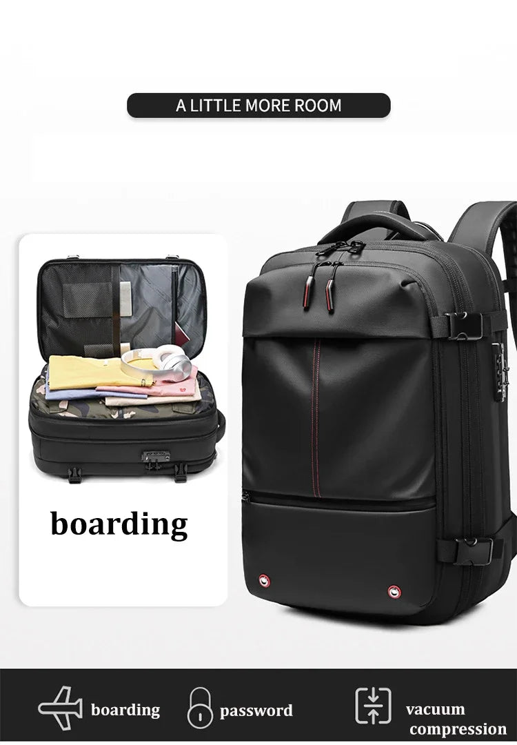 Compression Waterproof Travel Backpack