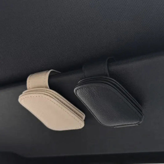 Sun Visor Sunglasses Holder