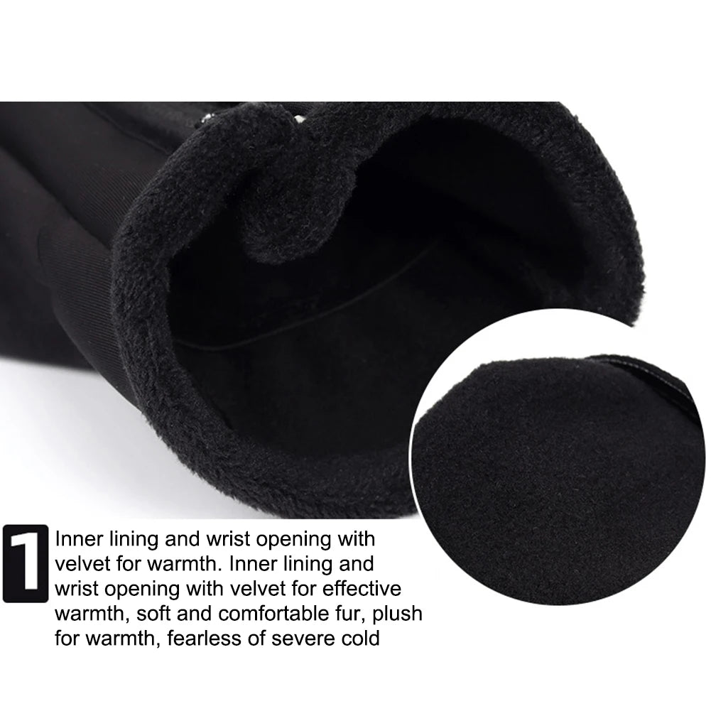 Heated Gloves with Fingertip Touchscreen