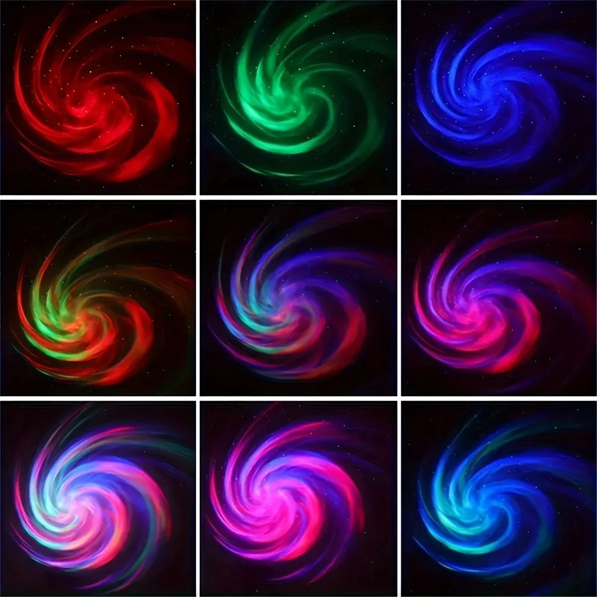LED Night Light Galaxy Projector