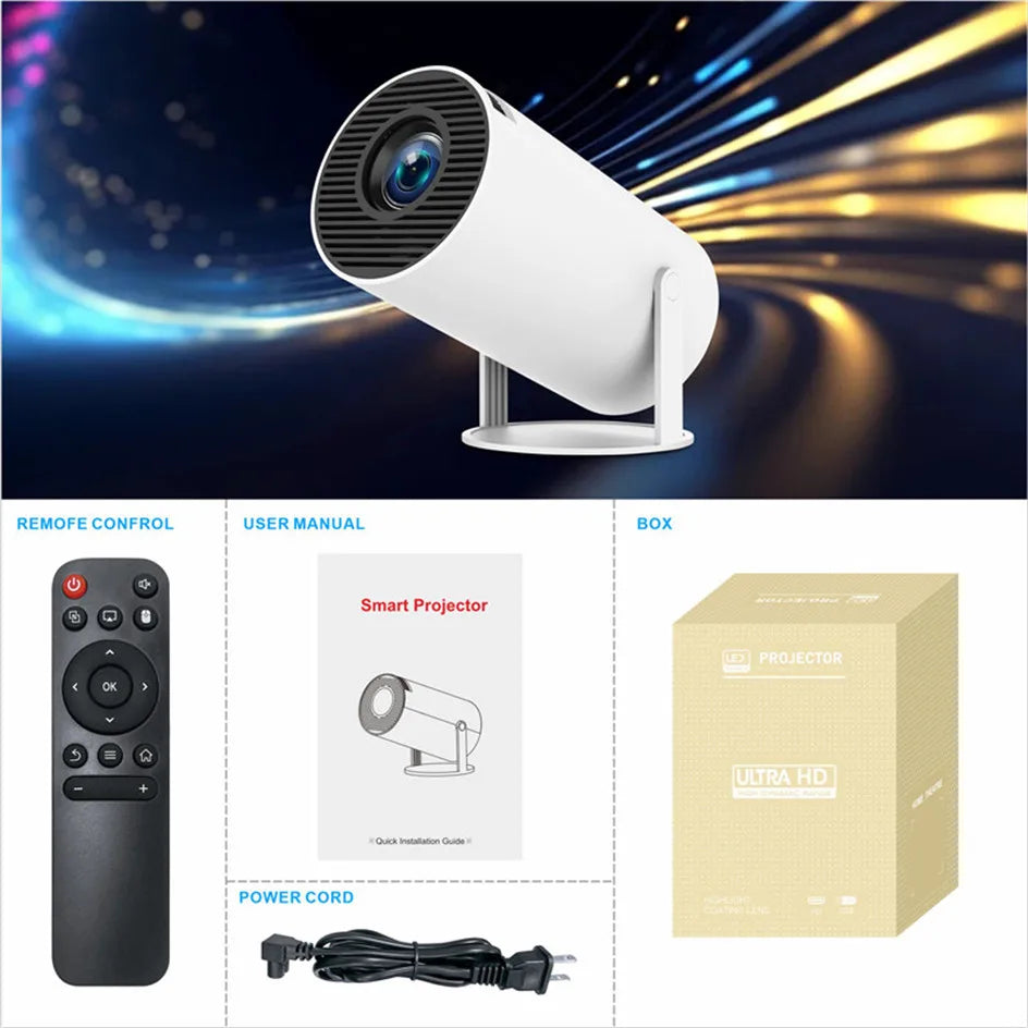 Mini Projector LED | Ultra HD 4K