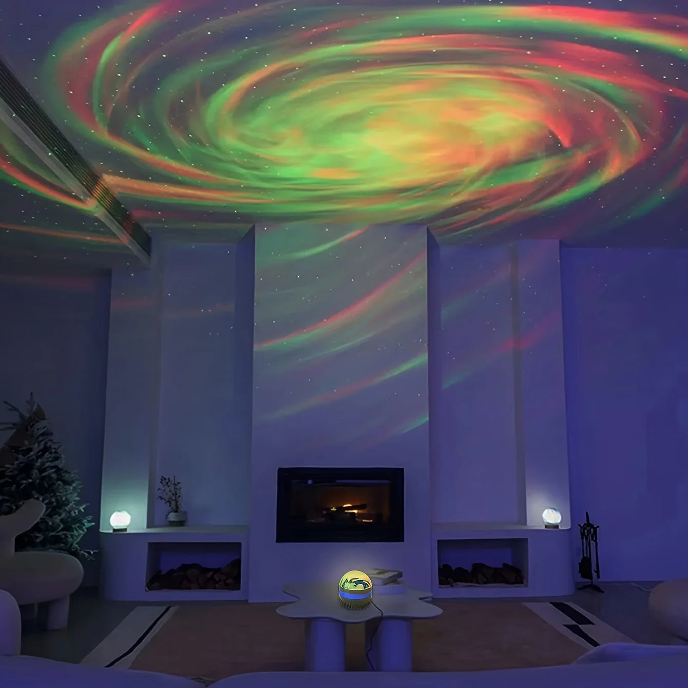 LED Night Light Galaxy Projector