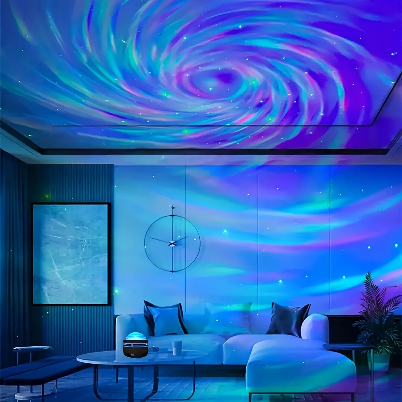 LED Night Light Galaxy Projector