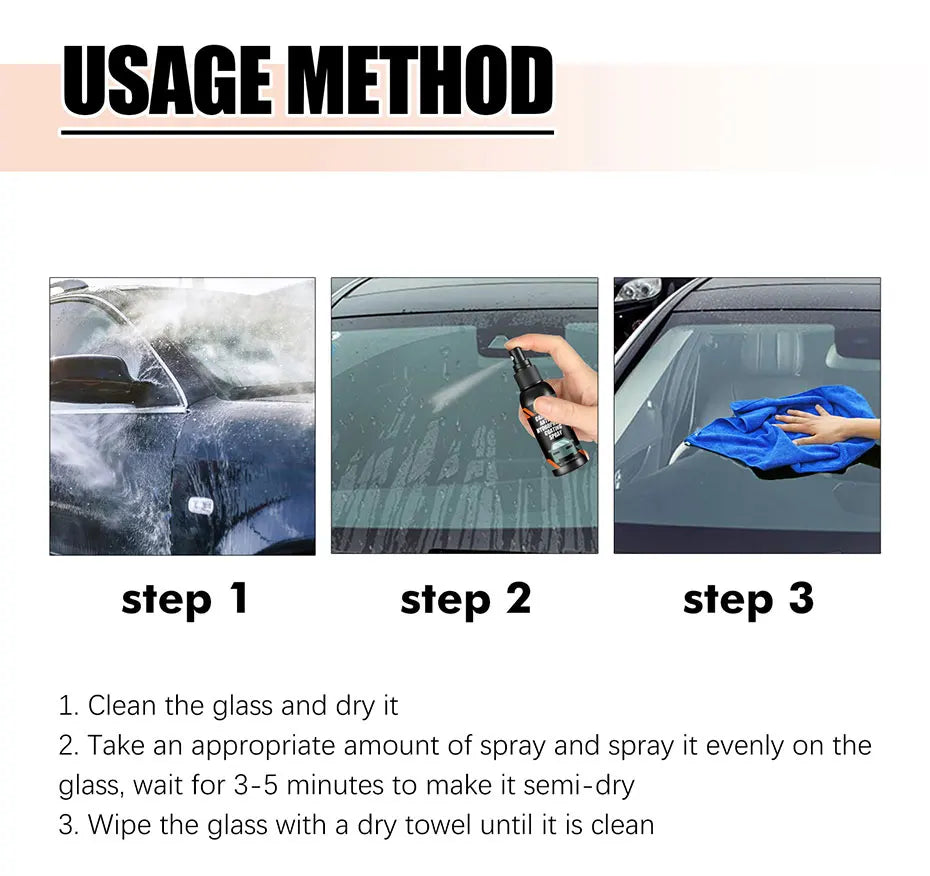 Car Glass Anti-Fog Spray