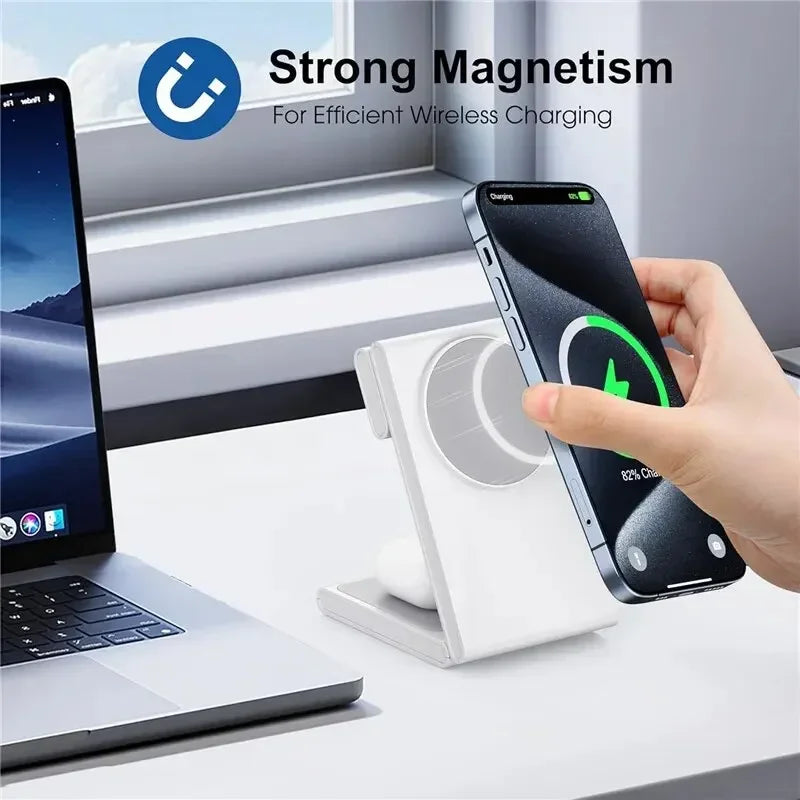 3 in 1 Wireless Folding Charging Station