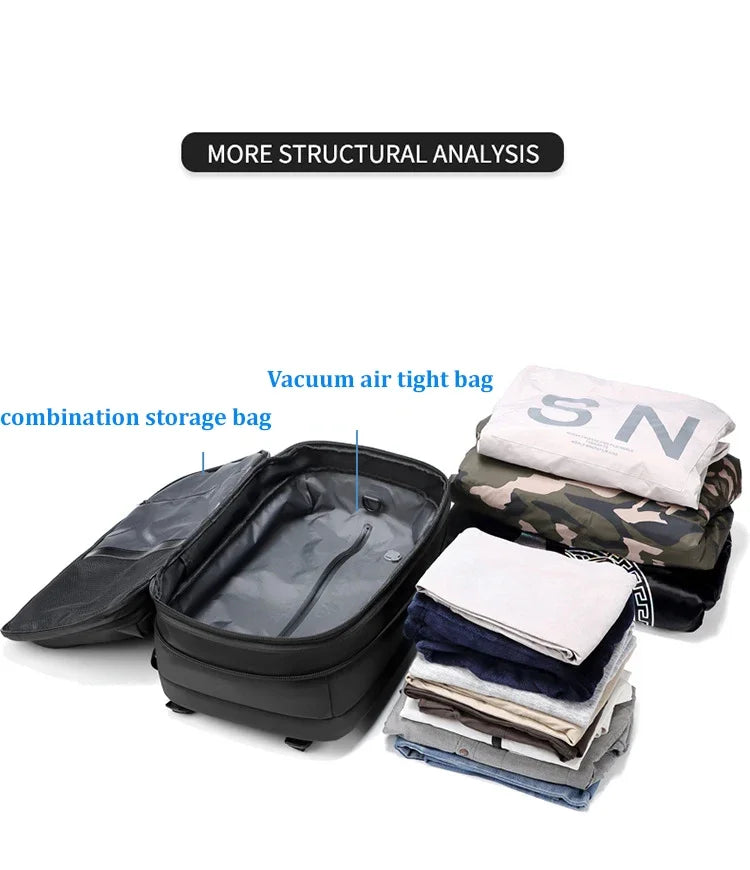 Compression Waterproof Travel Backpack