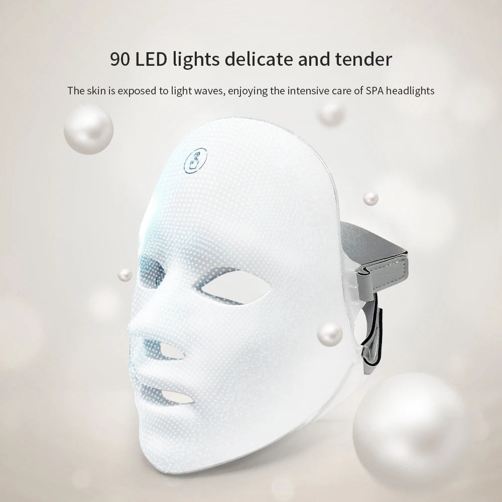Facial Mask LED Red Light Therapy Face Mask