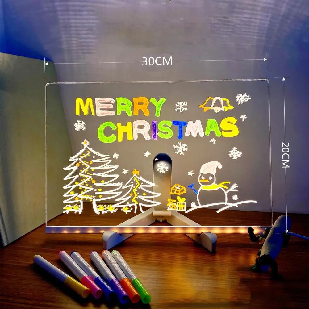 LED Acrylic Message & Note Board