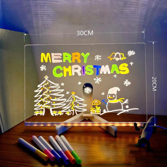 LED Acrylic Message & Note Board