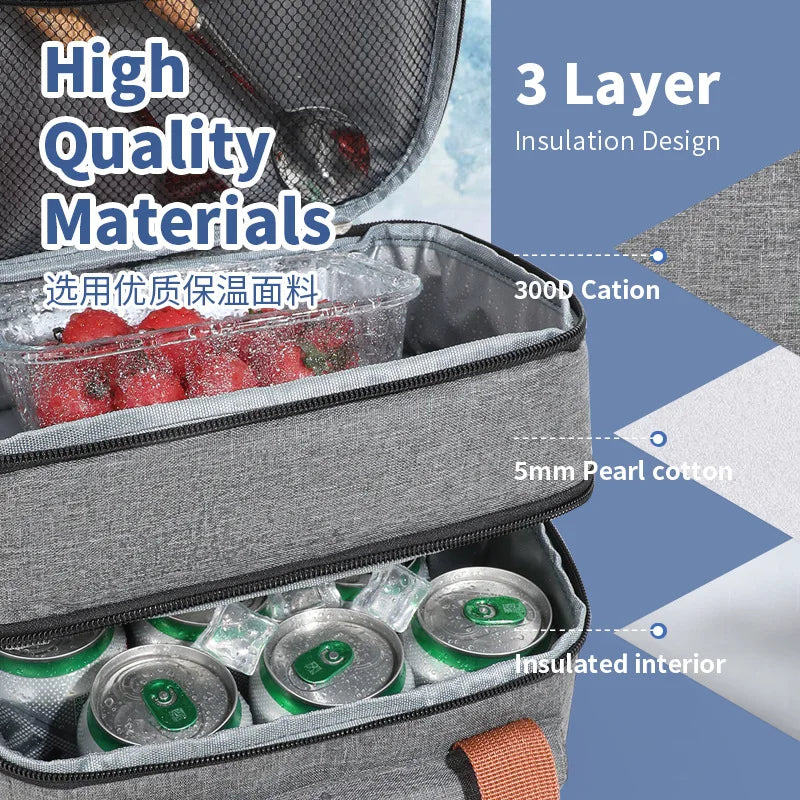 Large Capacity Tote Cooler