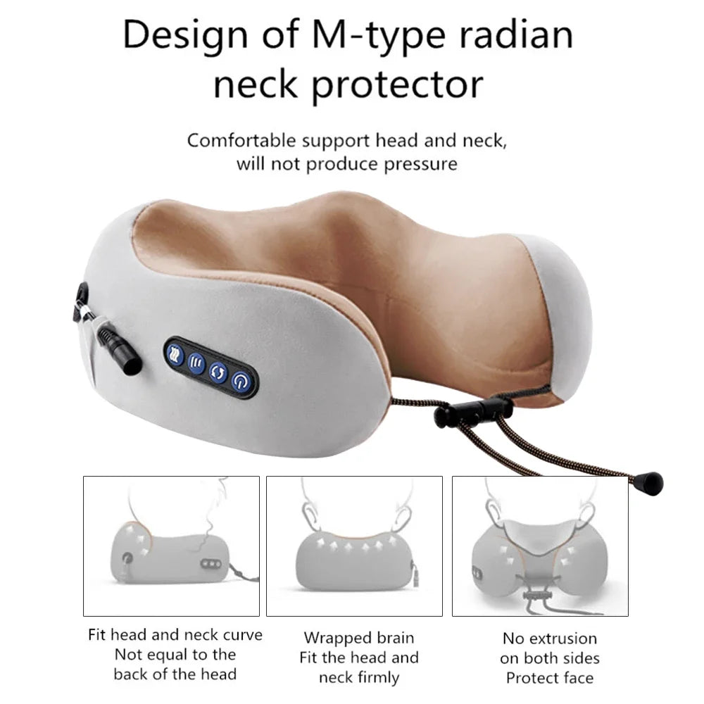 Travel Neck Pillow Massager