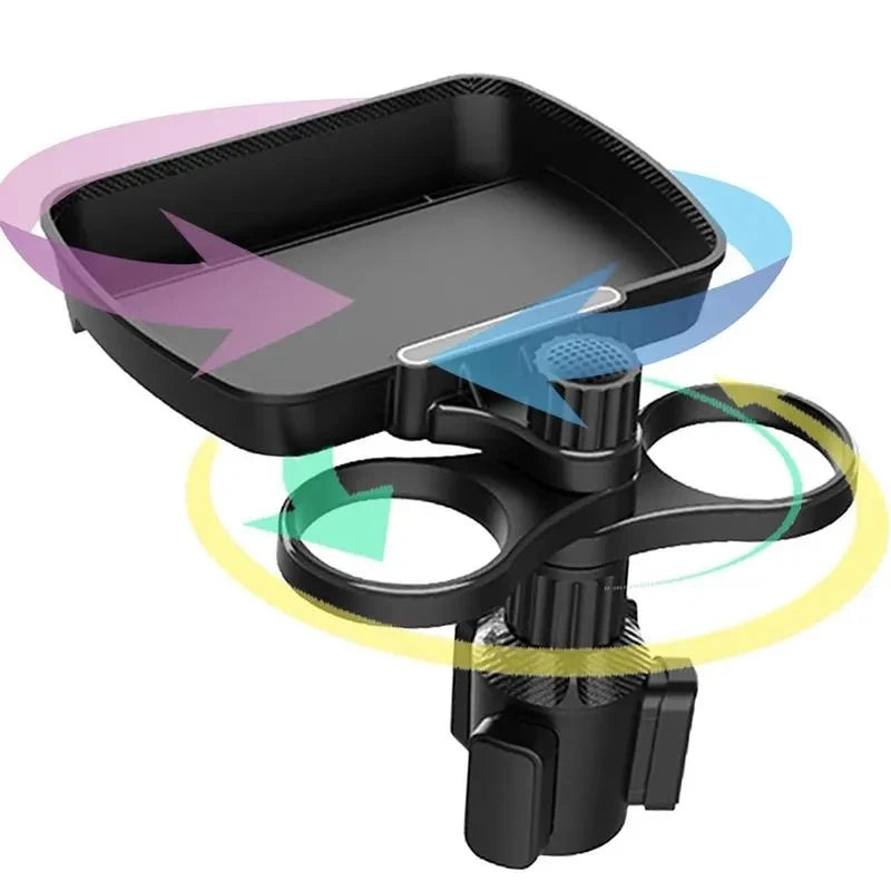 Dual Cup Holder 360° Multifunctional
